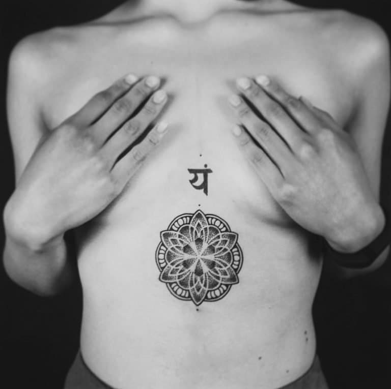 Intentional tattoo work