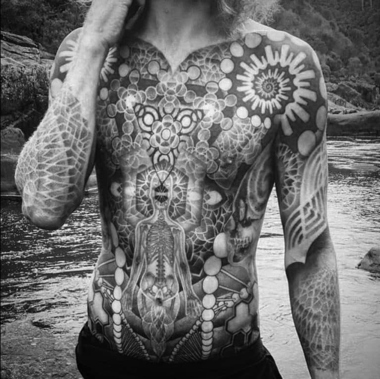 Sacred geometry torso